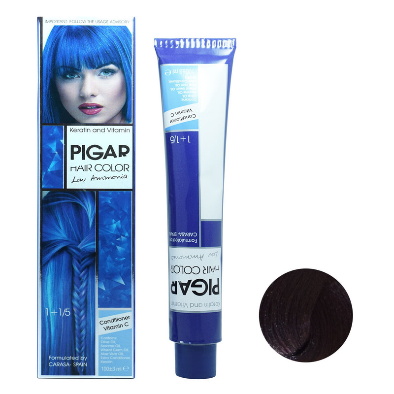 رنگ مو v2 پیگار