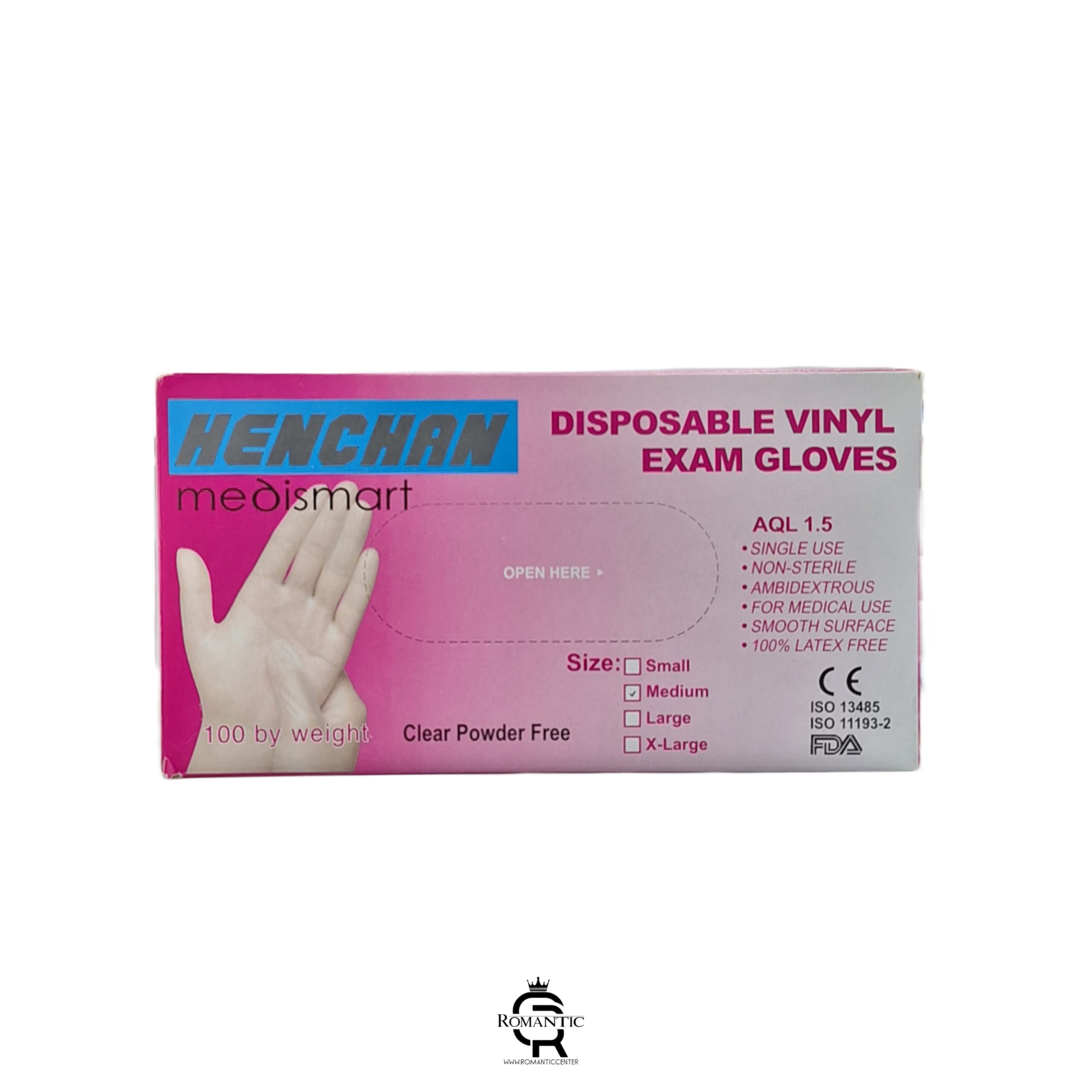 دستکش لاتکس بسته ای رنگی