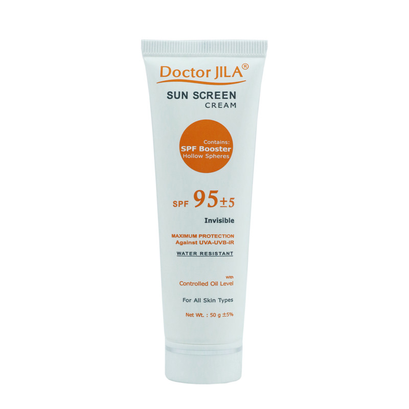 ضدآفتاب spf95 بیرنگ دکترژیلا