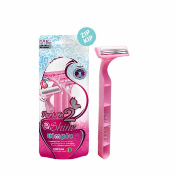 خود تراش دولبه صابون دار 3عددی پرلایف شاین