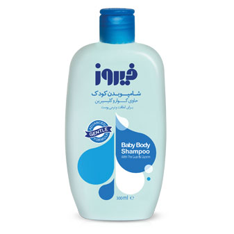 شامپو بدن 300سی سی آبی فیروز