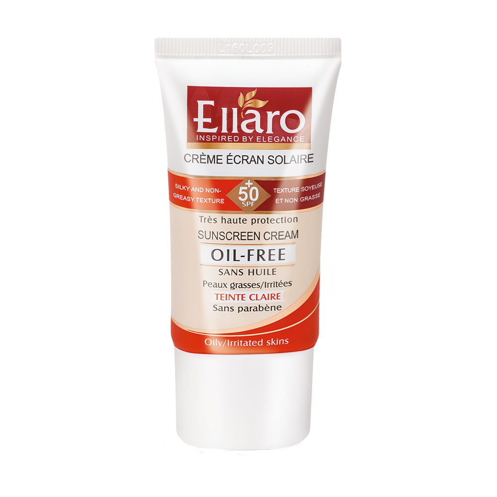 ضد آفتاب فاقد چربی بیرنگ spf0 الارو