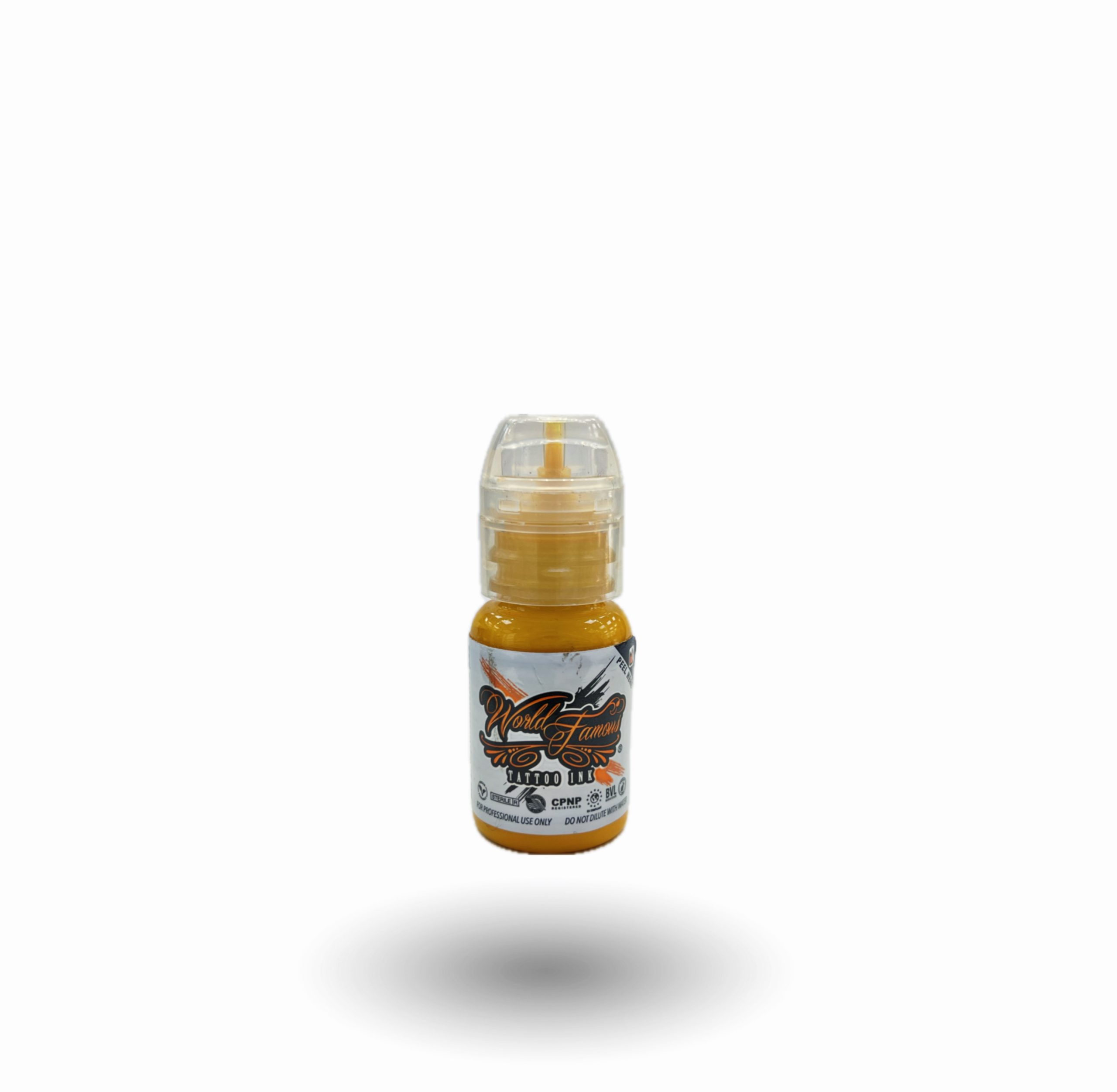 رنگ تتو زرد دوبی گلد فیمس