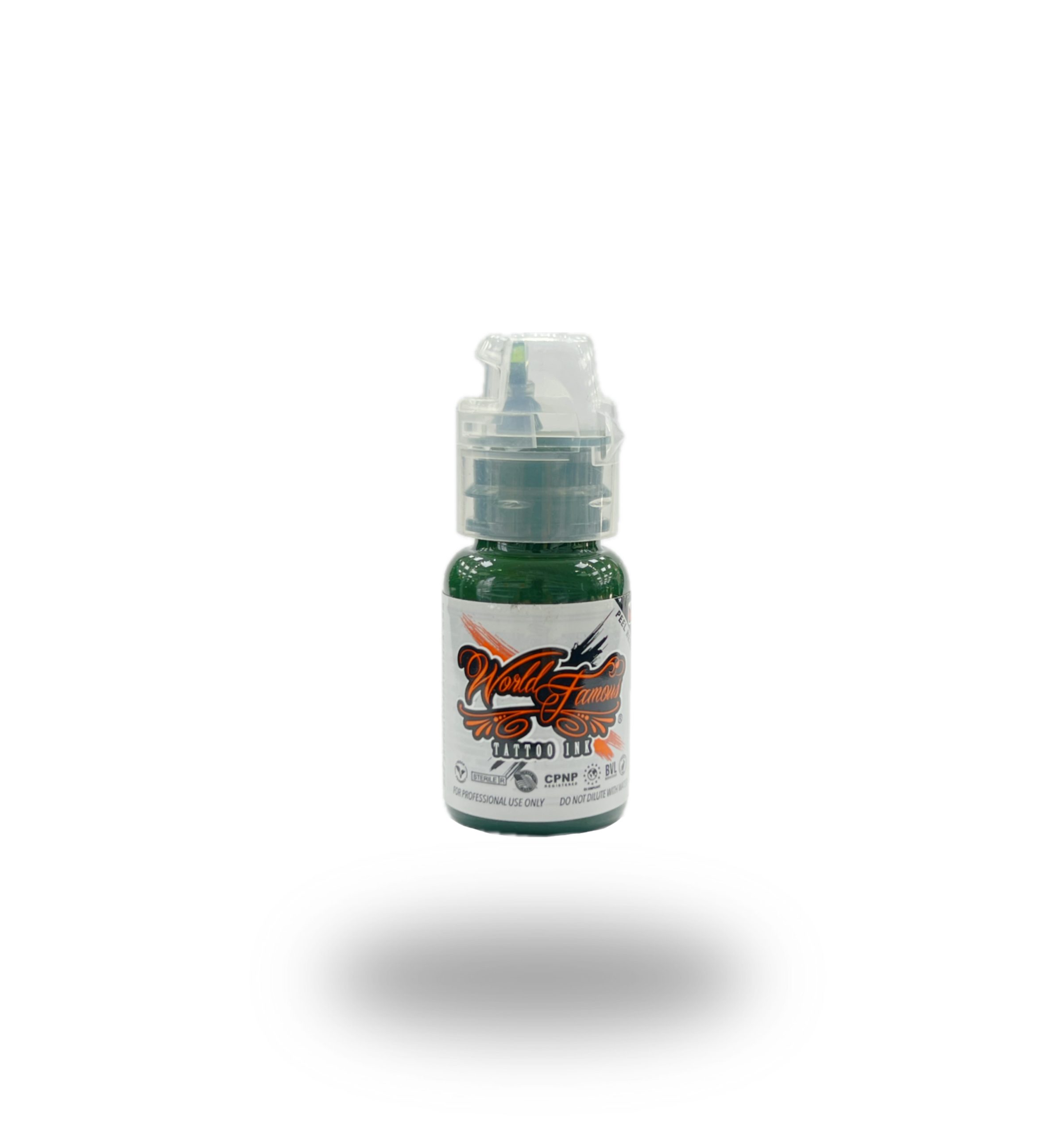 رنگ تتو سبز وگاس گرین فیمس