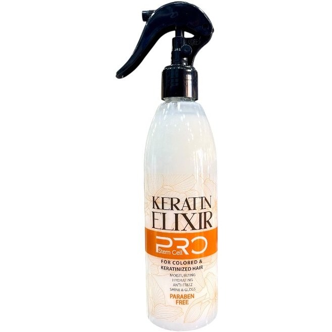 اسپری الکسیر آرگان مخصوص موهای کراتین پرو استم سل