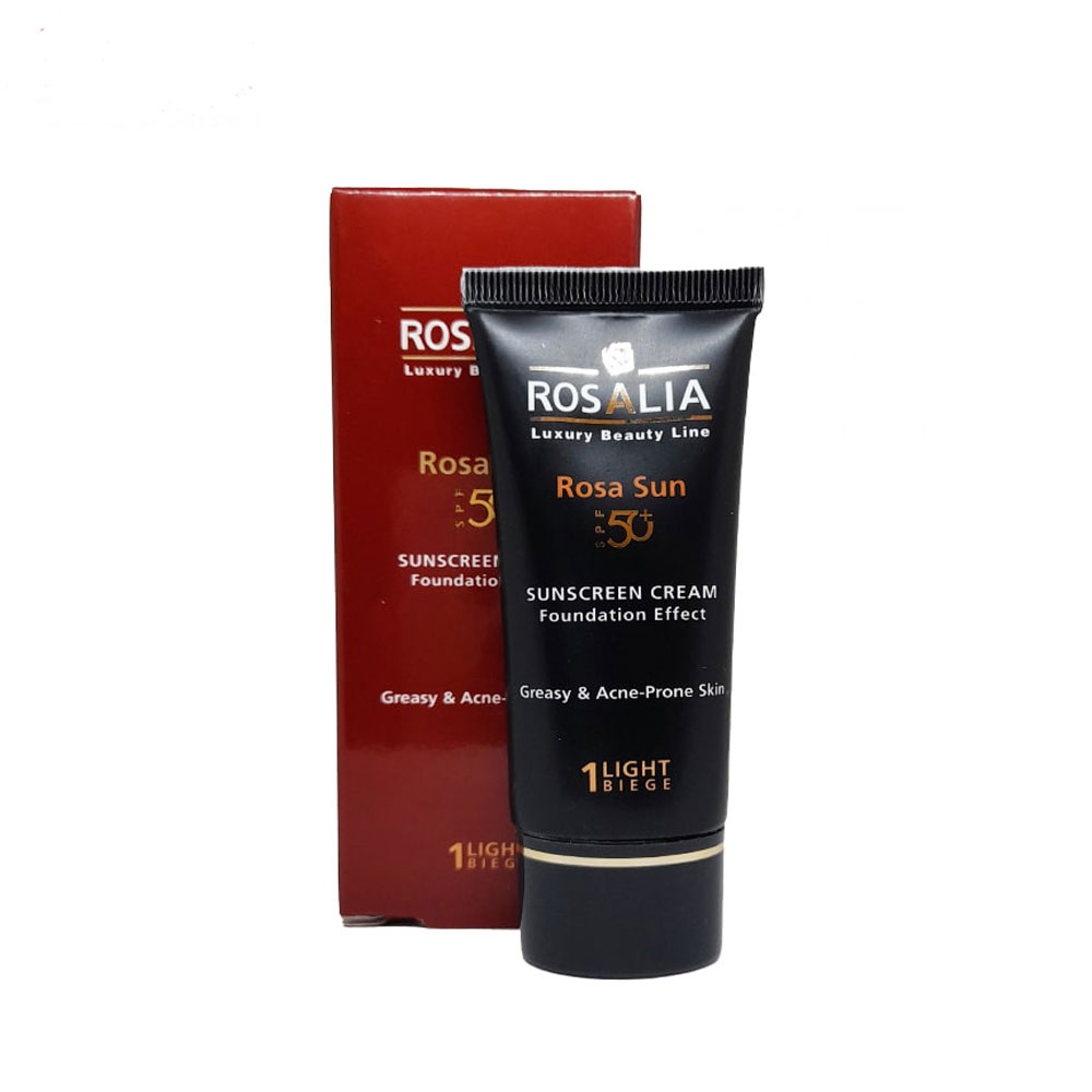 ضد آفتاب پوست خشک لایت بژ رزالیا