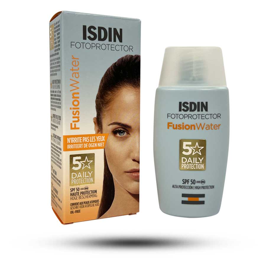 ضد آفتاب فیوژن واتر 50 میل فاقد چربی ایزدین