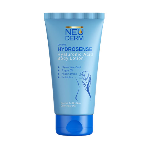 لوسیون بدن هیالورونیک اسید هیدروسنس پوست خشک تا معمولی نئودرم