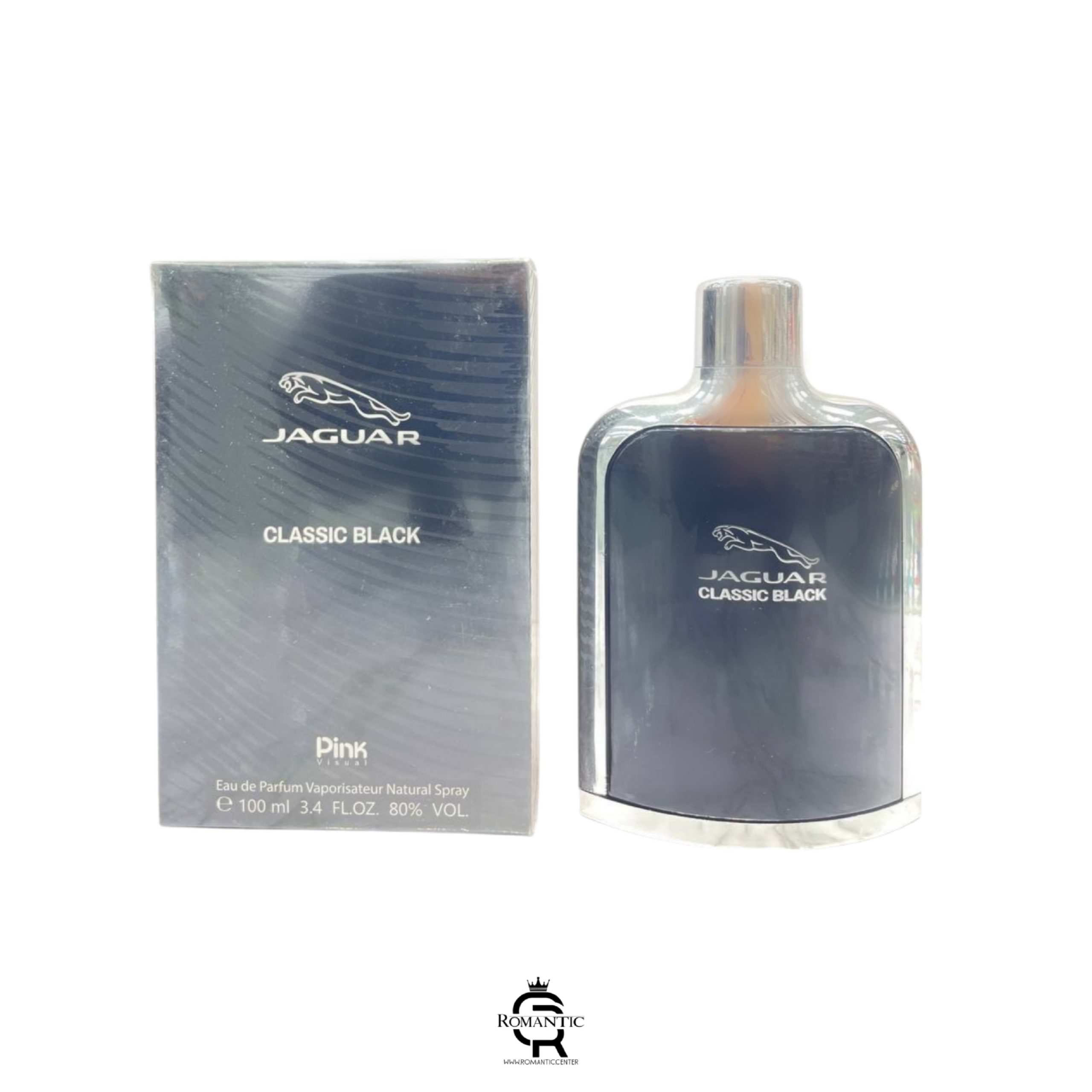ادکلن 100 میل جگوار طرح مارک پینک