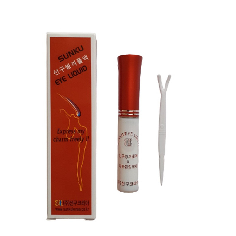 چسب مژه موقت سفید سانکو