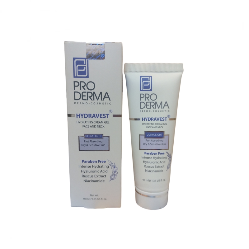 کرم ژل آبرسان صورت و گردن پوست خیلی خشک و حساس پرودرما