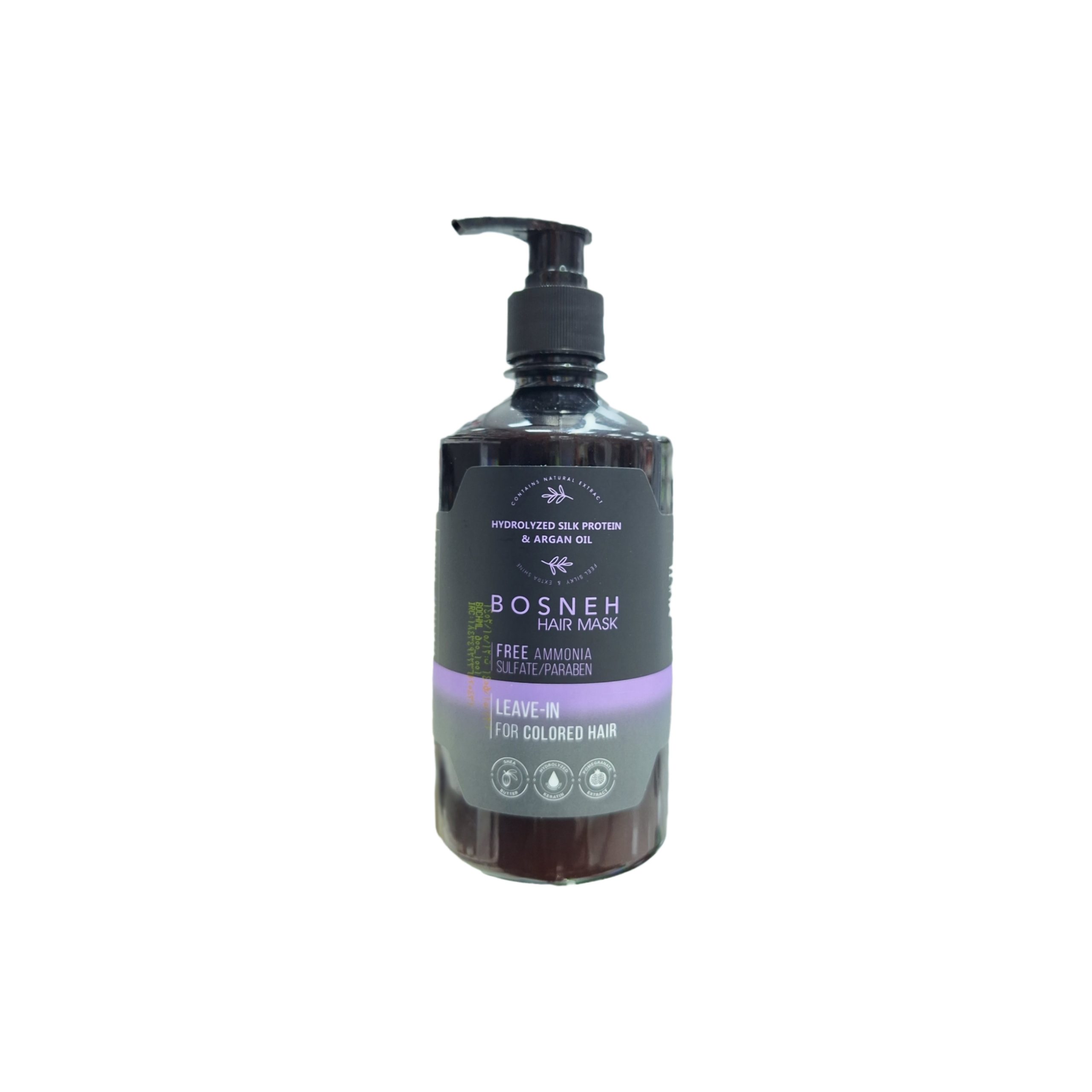 ماسک مو بدون آبکشی فاقد سولفات بوسنه