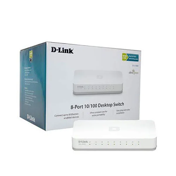 سوییچ Switch D-Link DES-1008C