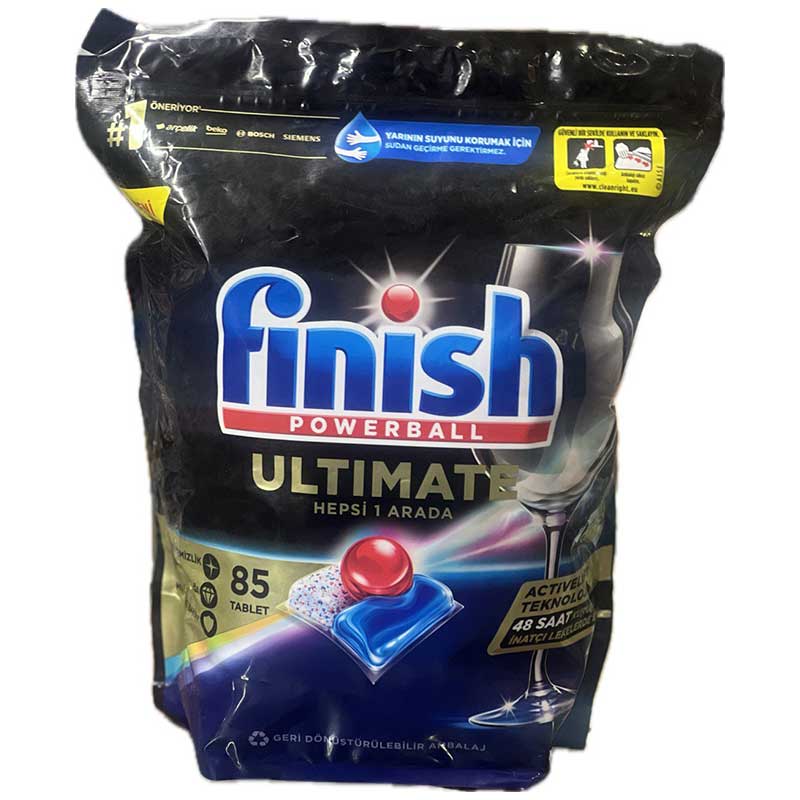 قرص ماشین ظرفشویی فینیش اولتیمیت 85 عددی