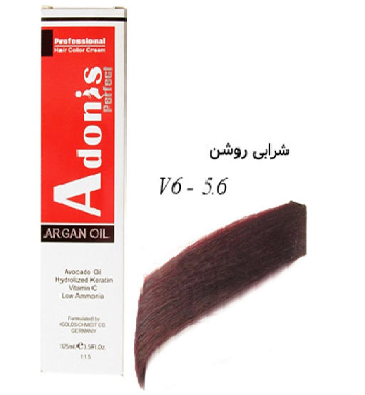 رنگ موی آدونیس پرفکت v6-5.6