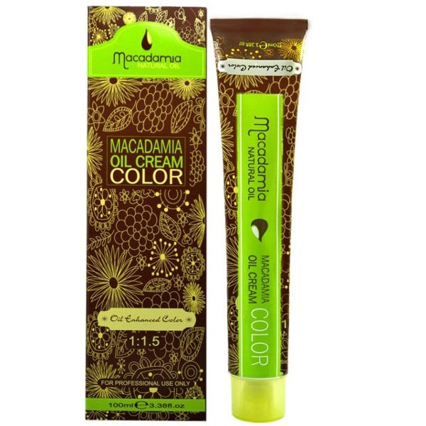 رنگ مو ماکادامیا شماره MC7 صد میل رنگ دارچینی