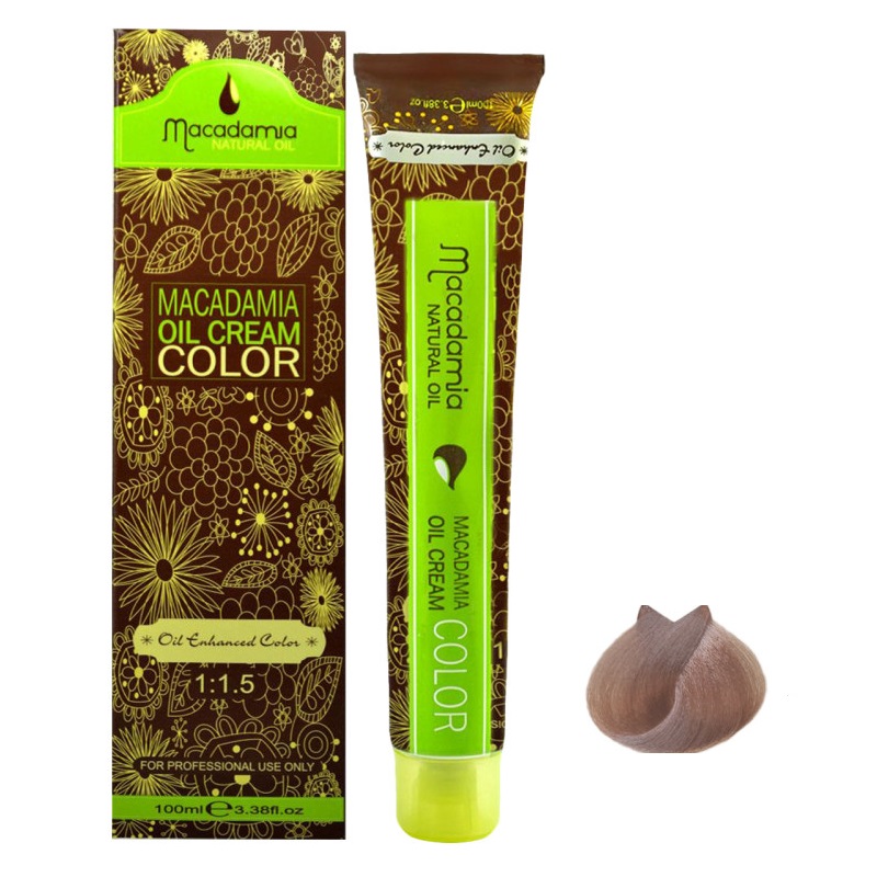 رنگ موی ماکادامیا سری رنگ های ترکیبی شماره MC8 رنگ موکا حجم 100 میلی لیتر