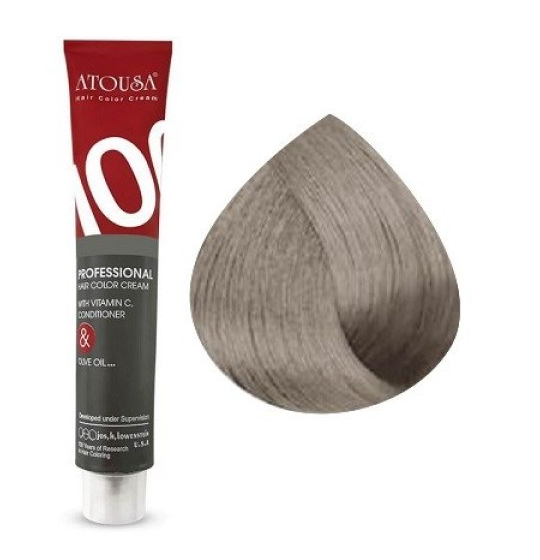 رنگ موی آتوسا 100 شماره A10-11.11 بلوند خاکستری خیلی خیلی روشن Atousa Color