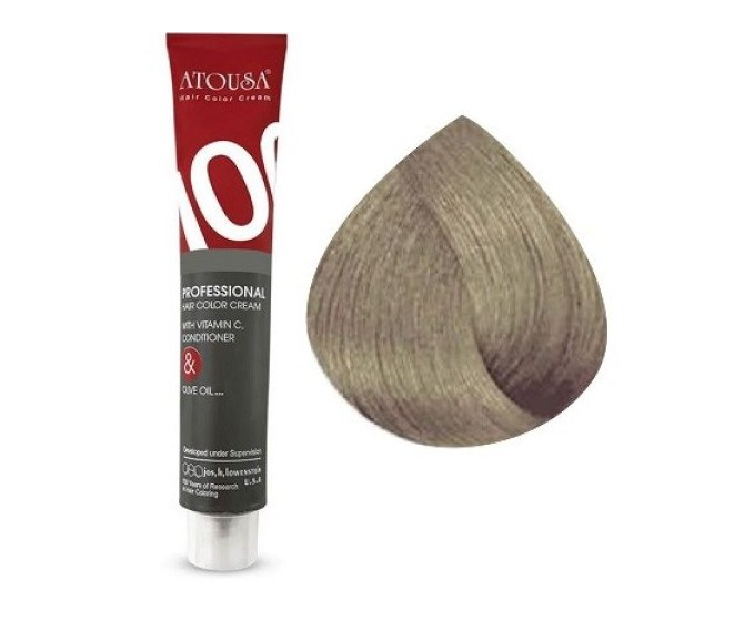 رنگ موی آتوسا 100 شماره 12.16 صدفی نقره ای Atousa Color