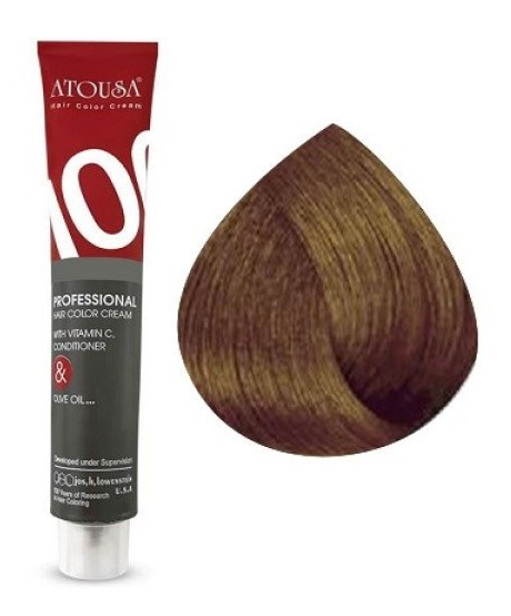 رنگ موی آتوسا 100 شماره NE7-8.00 بلوند روشن قوی Atousa Color