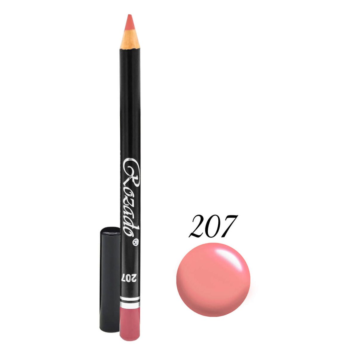 مداد لب رزادو کد 207