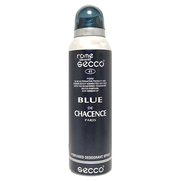 اسپری بدن مردانه مدل BLUE CHANEL شماره 41 اکو 200 میل