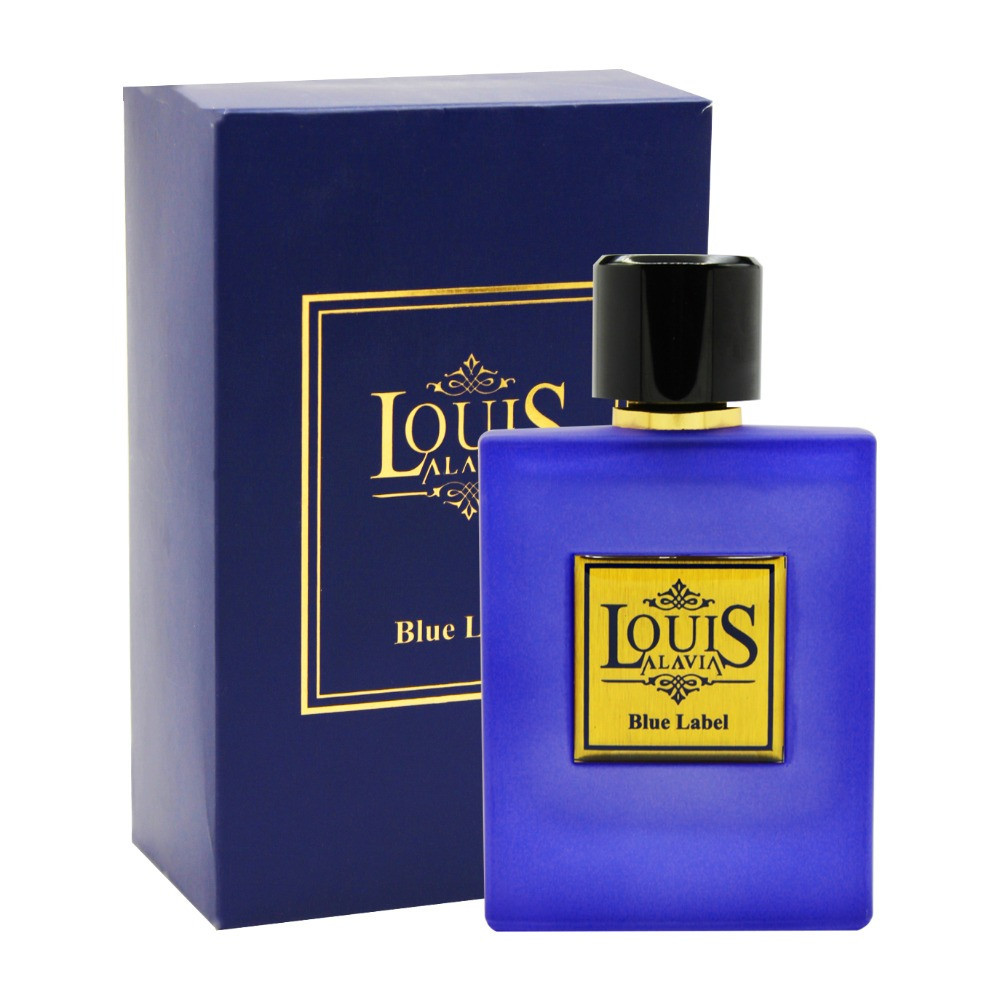 ادکلن مردانه لوئیس آلاویا مدل بلو لیبل Louis Alavia Blue Label اسانس امواج