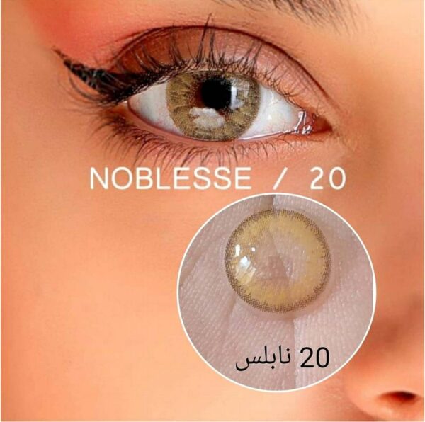 لنز رنگی نابلس شماره 20