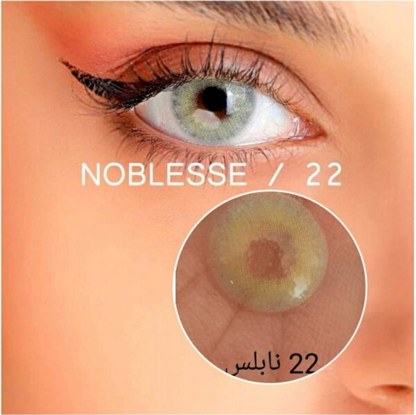 لنز رنگی نابلس شماره 22