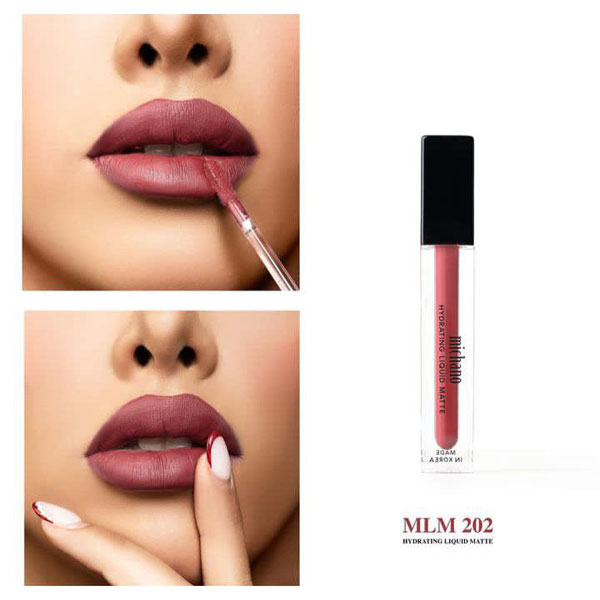 رژ لب مایع مات میچانو شماره MLM 202
