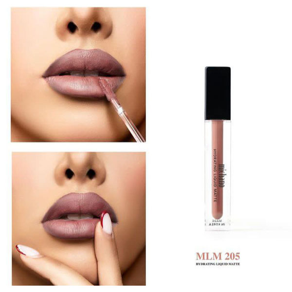 رژ لب مایع مات میچانو شماره MLM 205