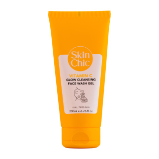 ژل شوینده صورت مدل Vitamin c مناسب پوست خسته و استرس دار حجم 200 میلی لیتر