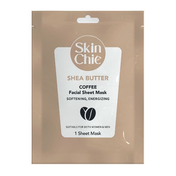 ماسک صورت ورقه ای شی باتر با عصاره قهوه اسکین شیک