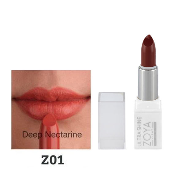 رژلب جامد براق زویا شماره Z01