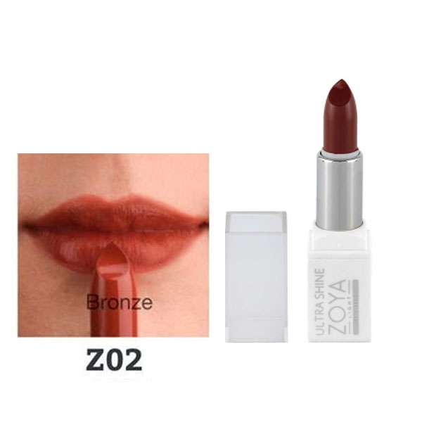 رژلب جامد براق زویا شماره Z02