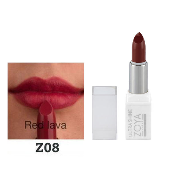 رژلب جامد براق زویا شماره Z08