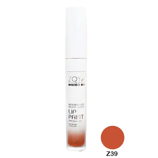 رژلب مایع مات زویا شماره Z39