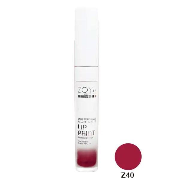 رژلب مایع مات زویا شماره Z40