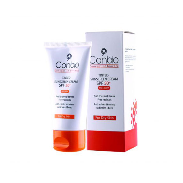 کرم ضد آفتاب رنگی مدیوم پوست خشک کانبیو