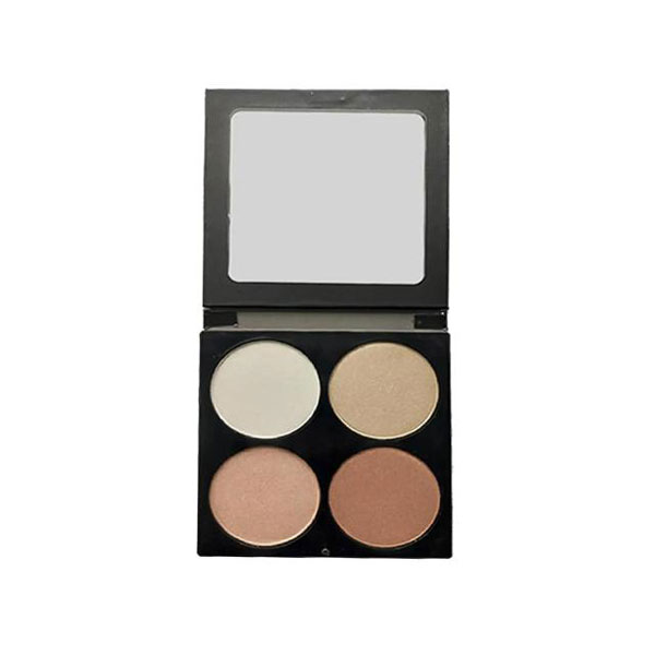 پالت هایلایتر 4 رنگ آلیس مدل وارم Warm