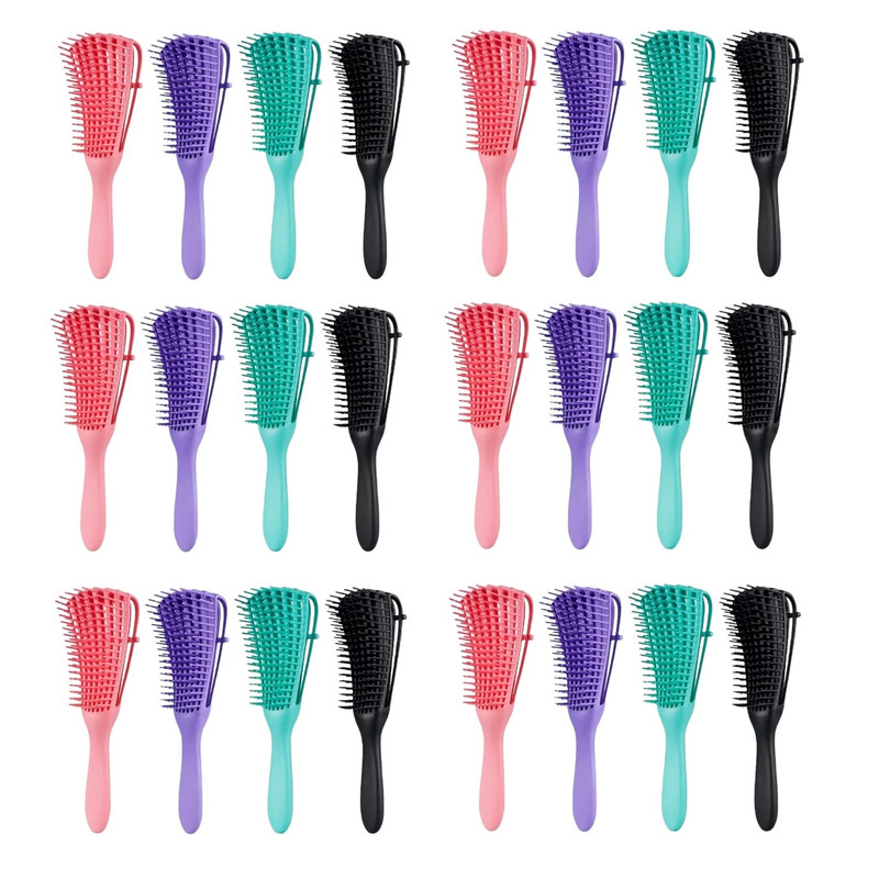 برس مو مدل اختاپوسی بسته 24 عددی