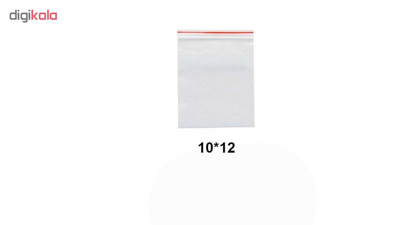 کیسه زیپ دار مدل S-10-12 بسته 100 عددی 