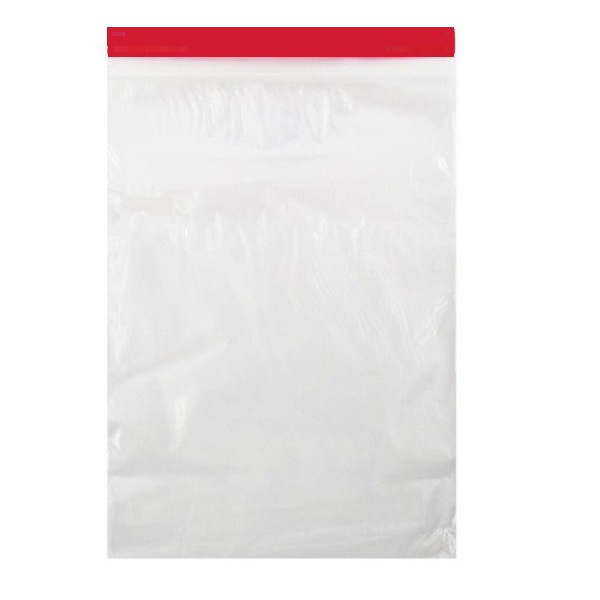 کیسه زیپ دار مدل دو زیپ کد 6X8 بسته 100 عددی