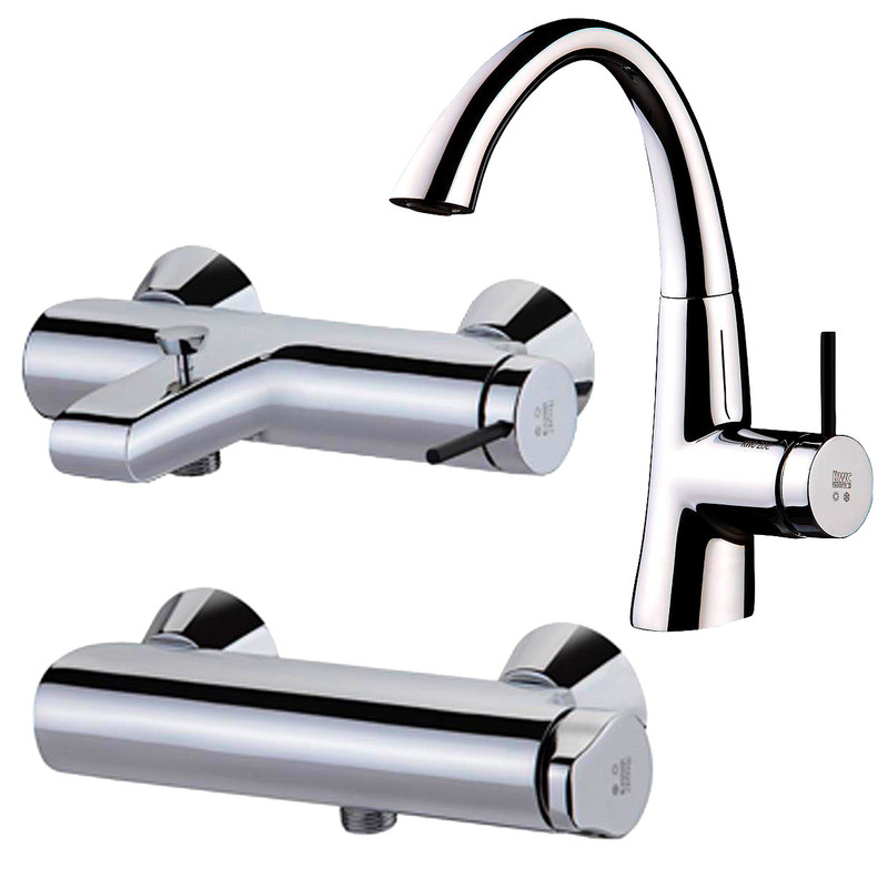  ست شیرآلات کی دبلیو سی مدل زو