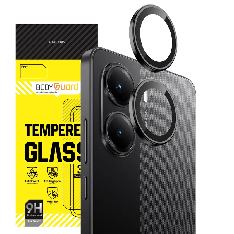 محافظ لنز دوربین بادیگارد مدل رینگی مناسب برای گوشی موبایل شیائومی Poco X7 Pro