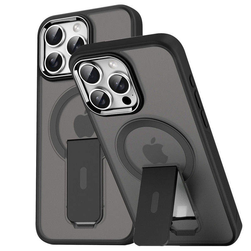 کاور بادیگارد مدل New Stand مناسب برای گوشی موبایل اپل iPhone 16 Pro 