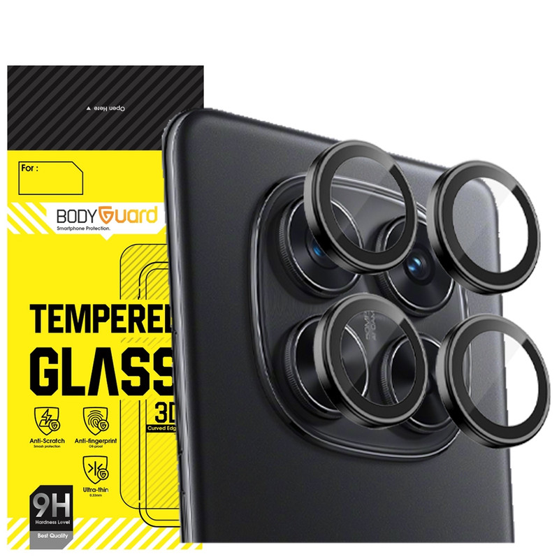 محافظ لنز دوربین بادیگارد مدل رینگی مناسب برای گوشی موبایل شیائومی Redmi Note 14 Pro 4G