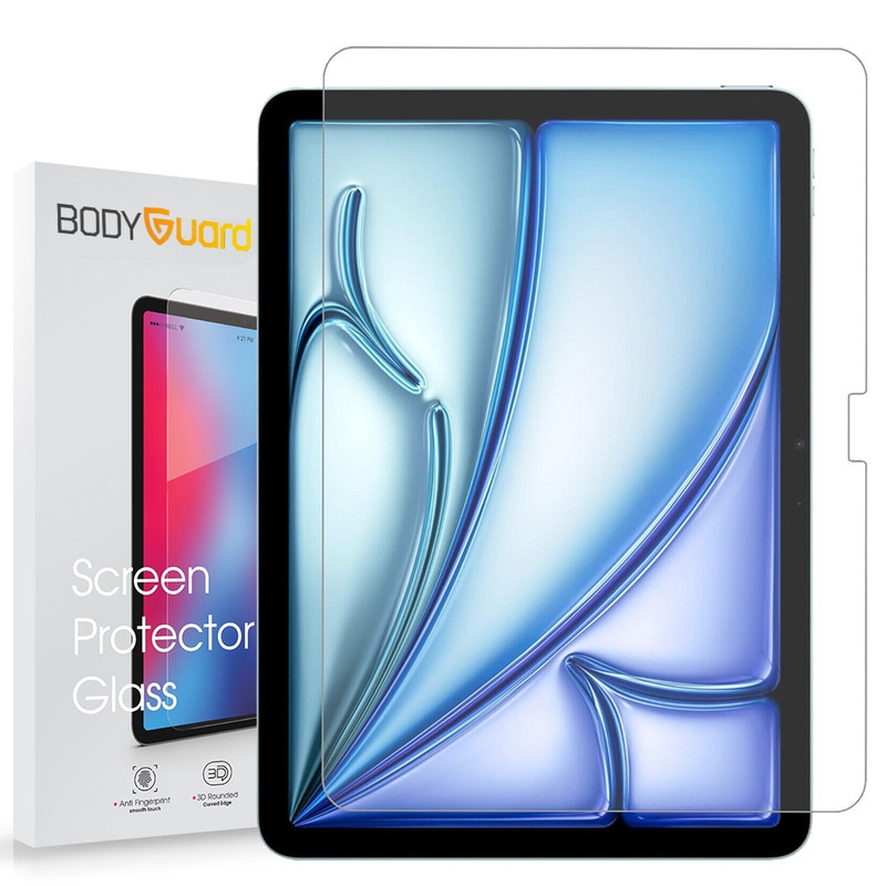 محافظ صفحه نمایش شیشه ای بادیگارد مدل TabG مناسب برای تبلت اپل iPad Air 11 2024