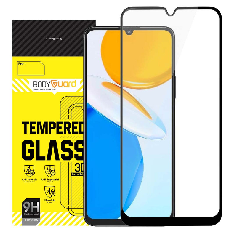 محافظ صفحه نمایش شیشه ای بادیگارد مدل FH مناسب برای گوشی موبایل آنر X7