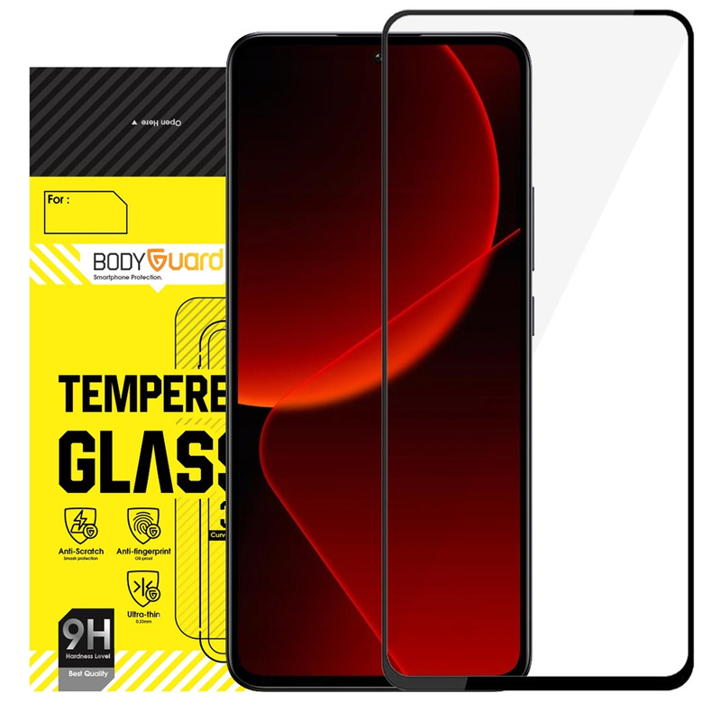 محافظ صفحه نمایش شیشه ای بادیگارد مدل FX مناسب برای گوشی موبایل شیائومی Mi 13T / 13T Pro